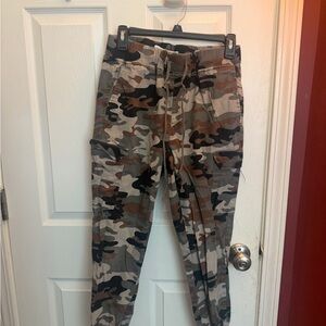 Tinseltown Multi-Color Camouflage Joggers